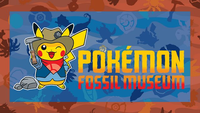 Pokémon Fossil Museum update artwork