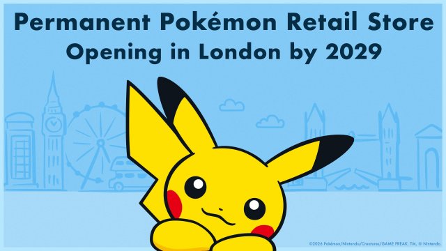 A permanent Pokémon store is coming to London by 2029 artwork