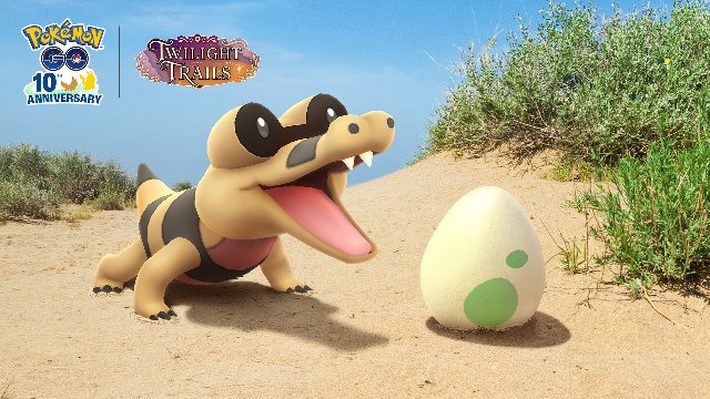 Pokémon GO’s Sandile Hatch Day runs October 17, 11 a.m.–5 p.m.