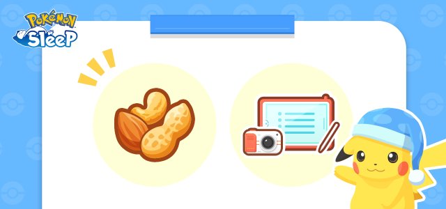 Pokémon Sleep adds Snackable Nuts and new cooking goals in November artwork