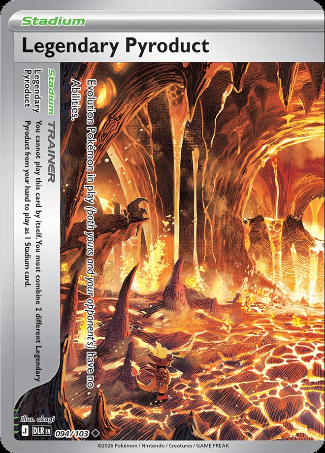 English reveal · Legendary Pyroduct 94/103