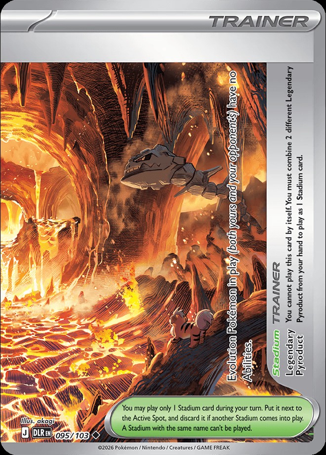 English reveal · Legendary Pyroduct 95/103