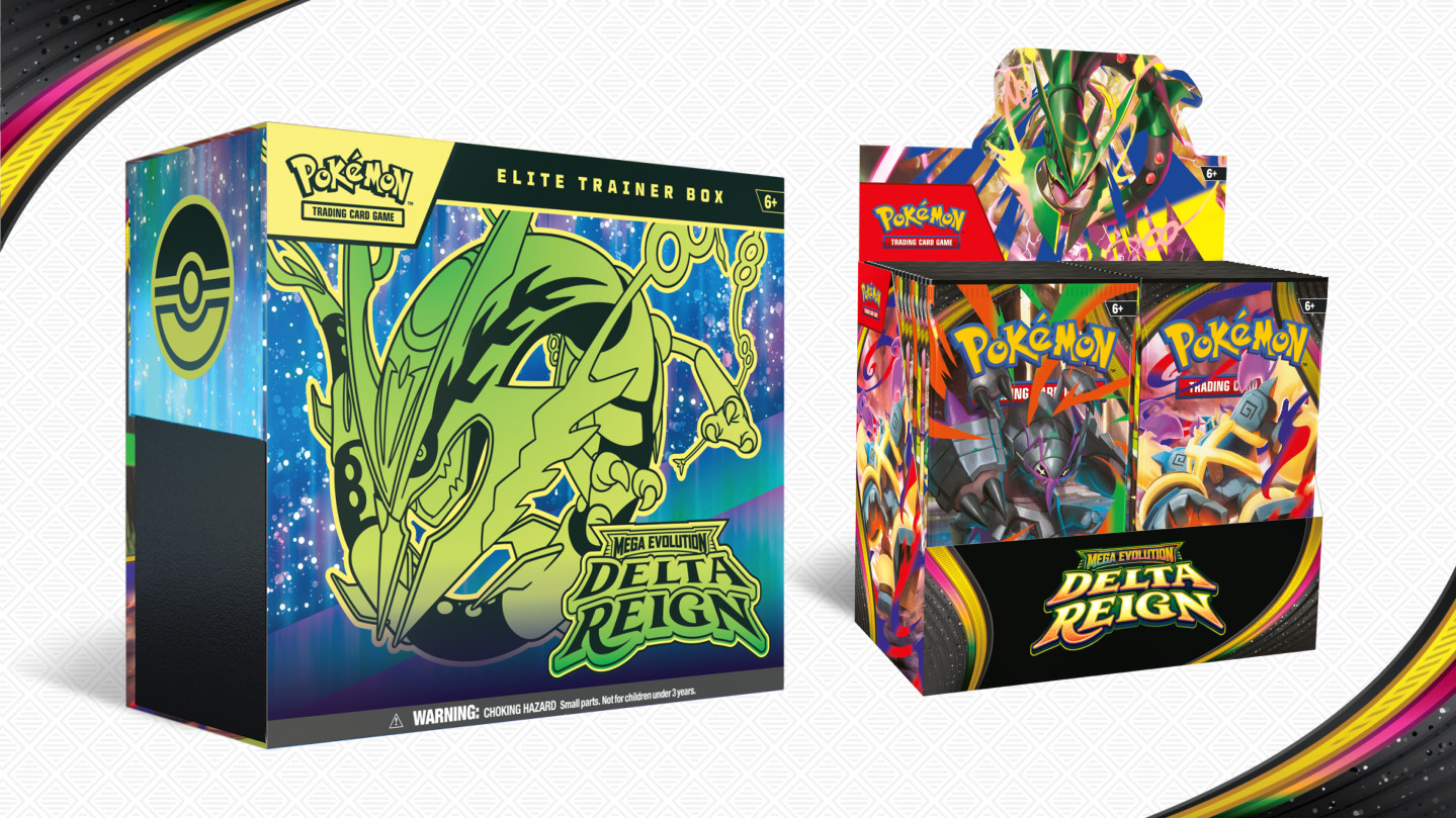 Delta Reign Elite Trainer Box and Booster Display Box