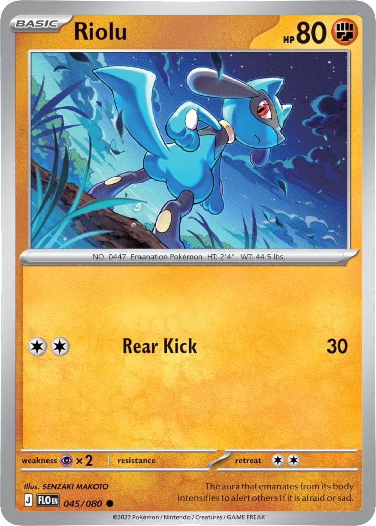 Riolu — English card preview