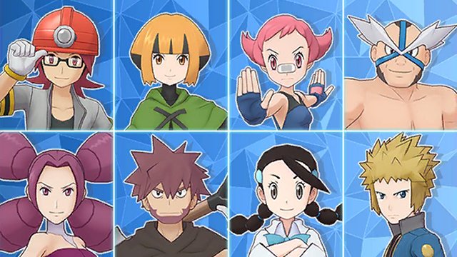Pokémon Masters EX Sinnoh Gym Leaders Assembled event artwork