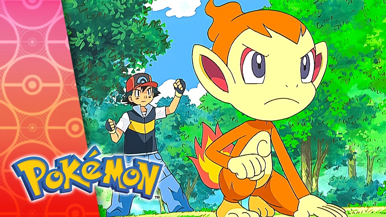 Chimchar in the official Pokémon TV thumbnail for Tears for Fears!