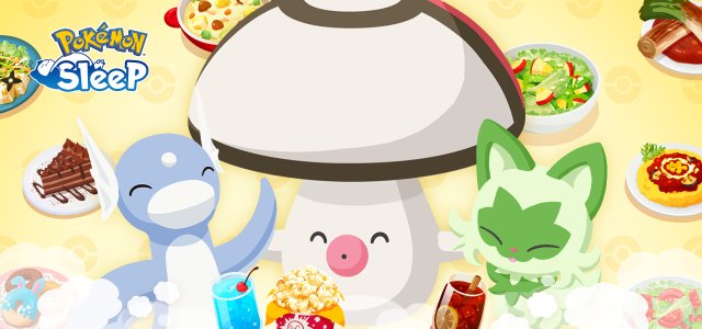 Pokémon Sleep Packed Portions Cooking Week event artwork