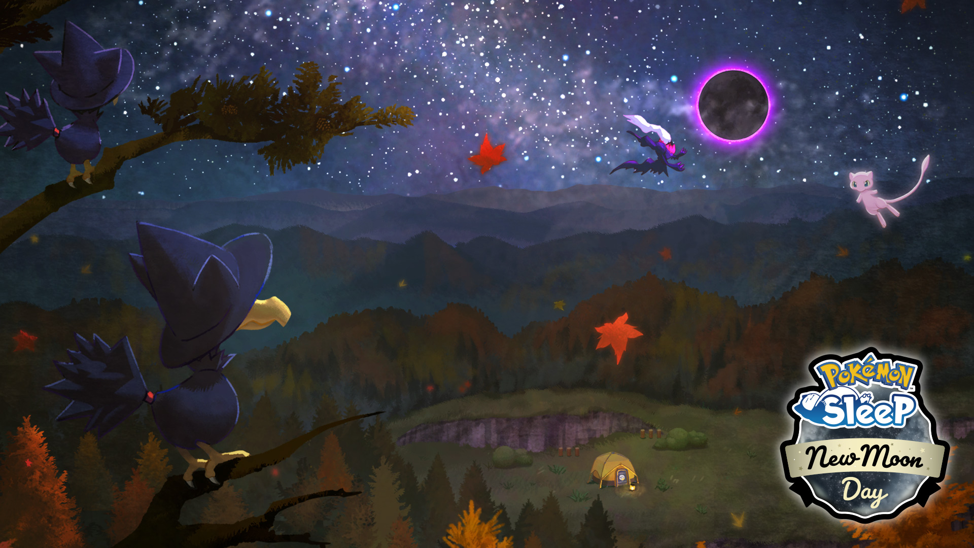 Pokémon Sleep’s October New Moon event gives Mew and Darkrai special encounters